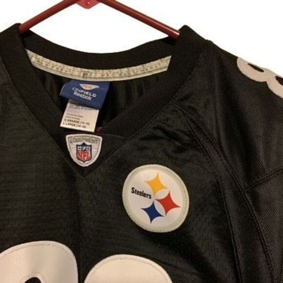 Pittsburgh Steelers Heath Miller Size Youth Large 14-16 OnField Reebok Jersey - Picture 4 of 8
